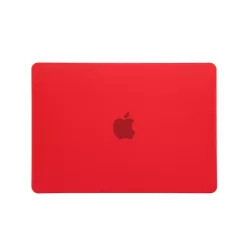   Apple MacBook Pro 13.3" matt színű védőtok (2016–2022 / M1, M2, Intel) – Piros