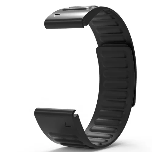 Garmin Quickfit 26mm szíj - fekete - mágneses szilikon