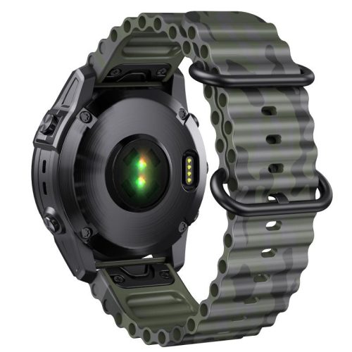 Garmin kompatibilis QuickFit 22mm szilikon okosóra pótszíj