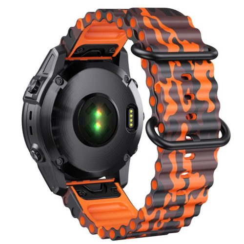 Garmin kompatibilis QuickFit 22mm szilikon okosóra pótszíj