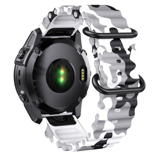 Garmin kompatibilis QuickFit 22mm szilikon okosóra pótszíj