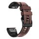 Garmin QuickFit 26mm vegán bőr szíj szilikon belső oldallal