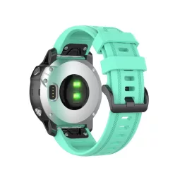 Garmin Quickfit 20mm szilikon szíj - türkiz