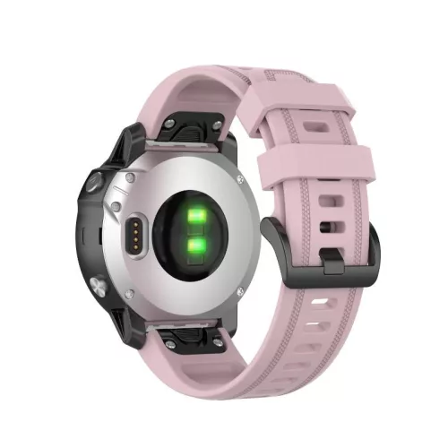 Garmin Quickfit 20mm szilikon szíj - rózsahomok