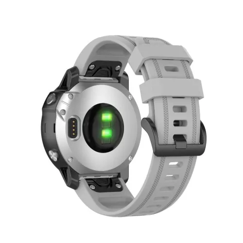 Garmin Quickfit 20mm szilikon szíj - szürke