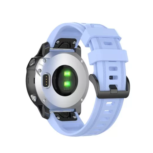 Garmin Quickfit 20mm szilikon szíj - világoskék