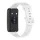 Huawei Band 7 szilikon okosóra pótszíj - fehér