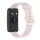 Huawei Band 7 szilikon okosóra pótszíj - rózsaszín
