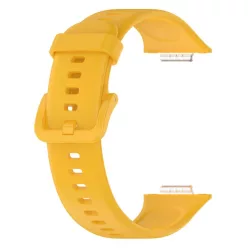 Huawei Watch Fit 2 szilikon szíj – sárga
