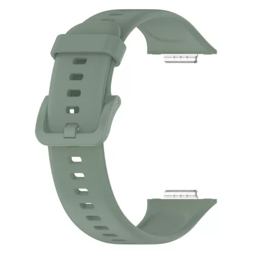 Huawei Watch Fit 2 szilikon szíj – szürkés zöld