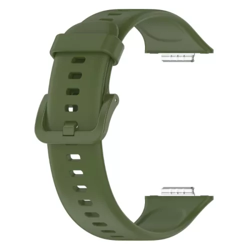 Huawei Watch Fit 2 szilikon szíj – sötétzöld