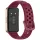 Huawei Band 8/9/10 szilikon okosóra szíj – borvörös