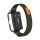 Huawei Band 8/9/10 tépőzáras szövet szíj védőkerettel 
