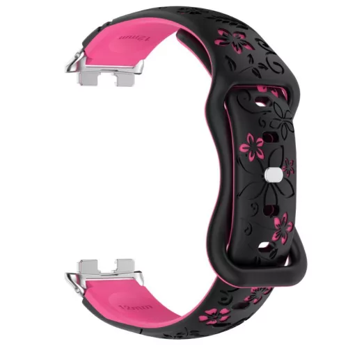  Huawei Band 8/9/10 szilikon lézergravírozott pótszíj