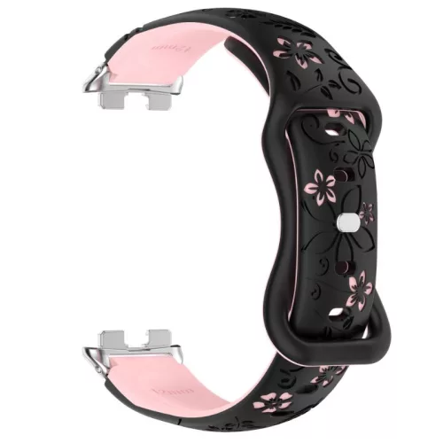  Huawei Band 8/9/10 szilikon lézergravírozott pótszíj