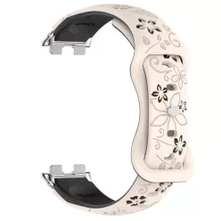  Huawei Band 8/9/10 szilikon lézergravírozott pótszíj