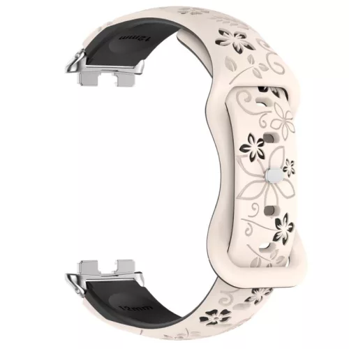  Huawei Band 8/9/10 szilikon lézergravírozott pótszíj