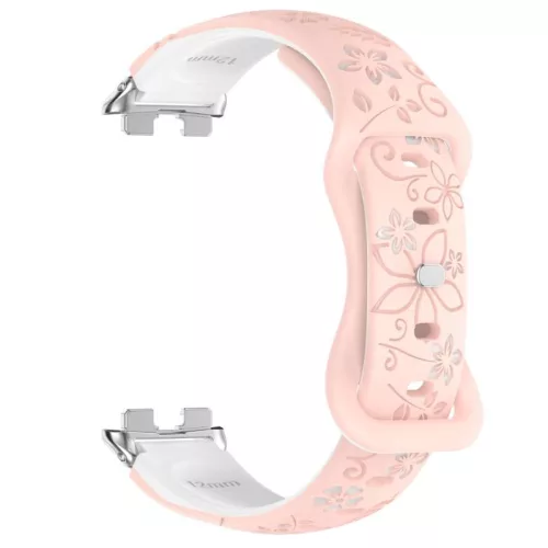  Huawei Band 8/9/10 szilikon lézergravírozott pótszíj