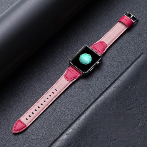 Apple Watch bicolor bőr szíj