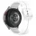 Samsung Galaxy Watch 4/5/6/7 puha szilikon szíj fehér – 2. kép