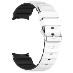 Samsung Watch 4/5/6/7 bicolor szilikon okosóra szíj