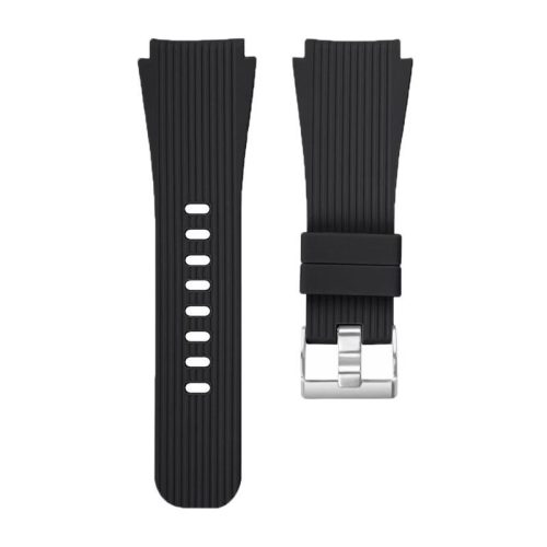 Samsung 22mm szilikon okosóra szíj csíkos mintával