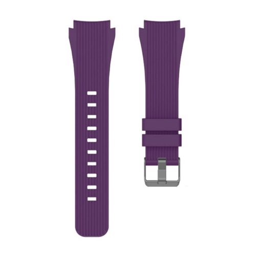 Samsung 22mm szilikon okosóra szíj csíkos mintával