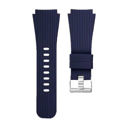 Samsung 22mm szilikon okosóra szíj csíkos mintával