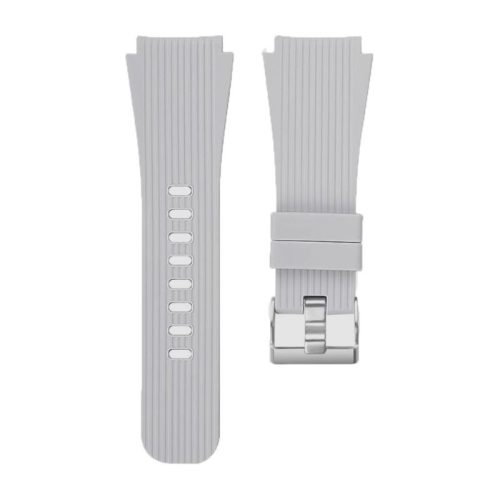 Samsung 22mm szilikon okosóra szíj csíkos mintával