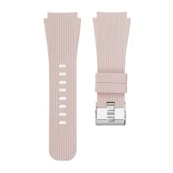 Enrico 20mm szilikon okosóra szíj csíkos mintával