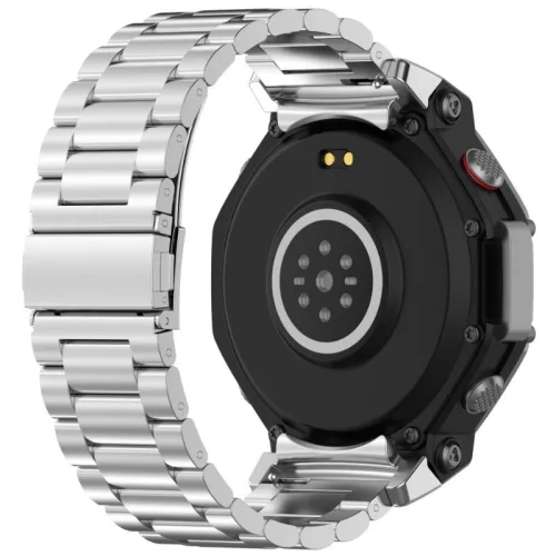 Amazfit T-REX 3 rozsdamentes acél pótszíj