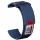 Tépőzáras szövet óraszíj férfiaknak (22 mm) – Kék – Garmin quick release