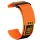 Tépőzáras szövet óraszíj férfiaknak (22 mm) – Narancs – Garmin quick release
