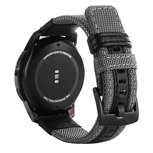 Xiaomi Mi Watch S1/S2/S3/Active 22mm szövet okosóra pótszíj 