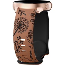 Engraved1 20mm lézergravírozott szilikon pótszíj