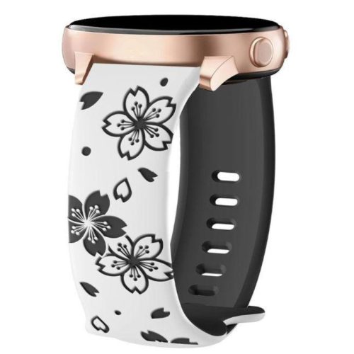 Engraved2 20mm szilikon okosóra szíj