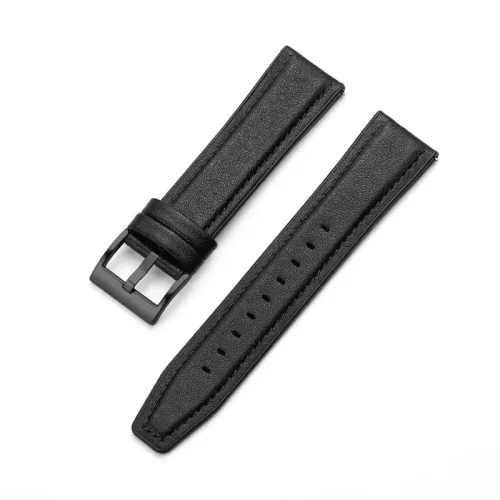 Xiaomi Mi Watch S1/S2/S3/S4 22mm vegán bőr és szilikon okosóra csereszíj