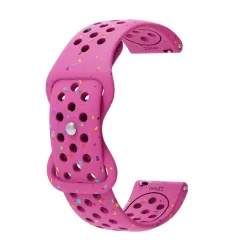   Garmin szilikon óraszíj (20 mm) – Rózsaszín (Quick Release)