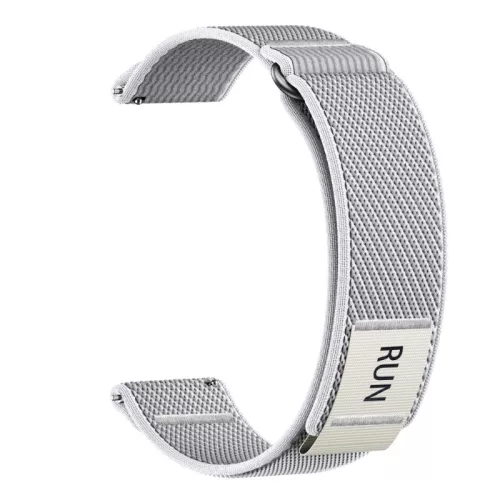Garmin szövet óraszíj quick release (22 mm) – Szürke – RUN felirattal
