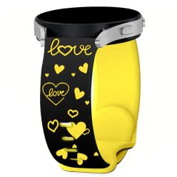   Engraved9 20mm lézergravírozott szilikon okosóra pótszíj