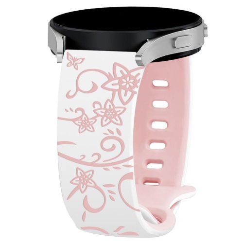 Engraved11 20mm lézergravírozott szilikon okosóra pótszíj