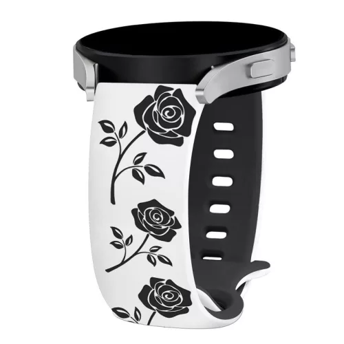 Engraved13 20mm lézergravírozott szilikon okosóra pótszíj