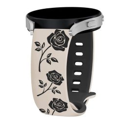   Engraved13 20mm lézergravírozott szilikon okosóra pótszíj