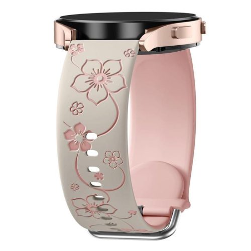 Engraved14 20mm lézergravírozott szilikon okosóra pótszíj