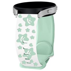   Engraved15 20mm lézergravírozott szilikon okosóra pótszíj