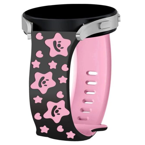 Engraved15 20mm lézergravírozott szilikon okosóra pótszíj