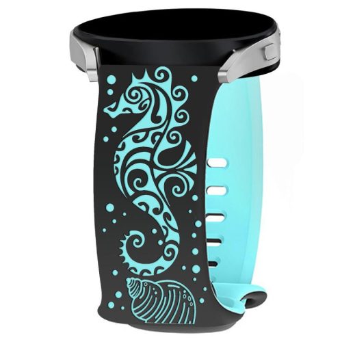 Engraved16 20mm lézergravírozott szilikon okosóra pótszíj