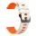 Garmin quick release szilikon óraszíj bicolor (22 mm) – Krém-narancs