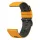 Garmin quick release szilikon óraszíj bicolor (22 mm) – Narancs-szürke