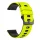 Garmin quick release szilikon óraszíj bicolor (22 mm) – Neonzöld-fekete